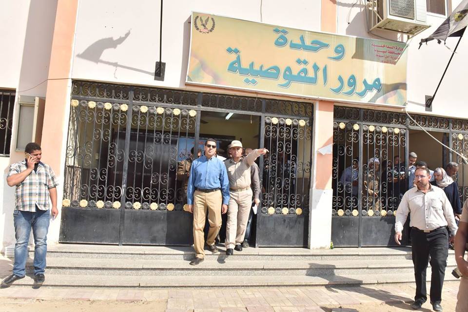 محافظ أسيوط يتفقد أعمال إنشاء مجمع المواقف الجديد ومبنى إدارة المرور يالقوصية