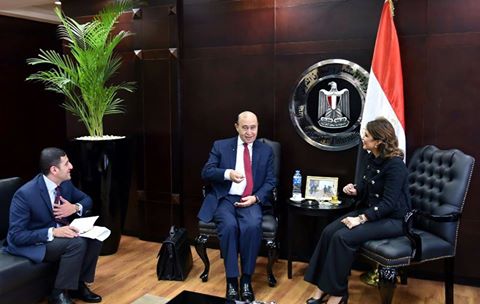 نصر و مميش يبحثان خطة تشجيع الاستثمار فى المنطقة الاقتصادية لقناة السويس وتذليل الصعوبات امام المستثمرين