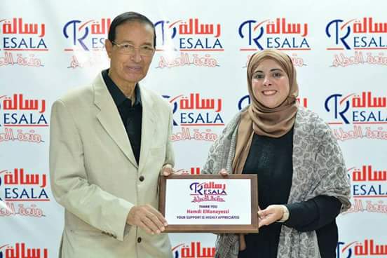 نقيب الاعلاميين سفير رساله للتطوع.. والكنيسي.. نموذج متفرد يجب دعمه 