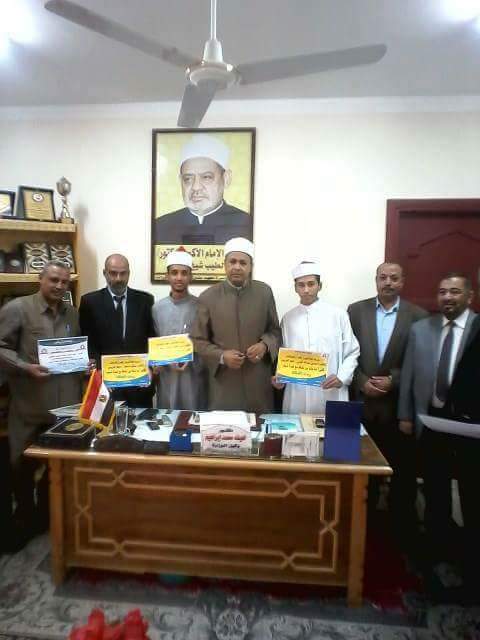 بالصور: شباب بيت العائلة وخريجي الأزهر يكرِّما الفائزين في الإنشاد الديني