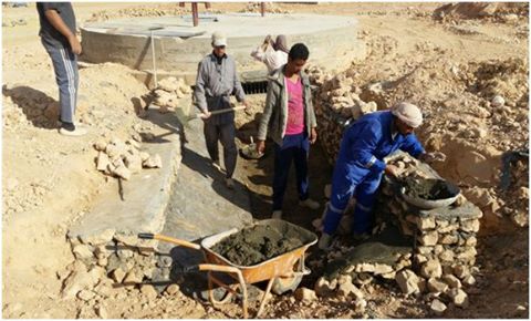 قطاع المياه الجوفية بوزارة الرى يتابع إنشاء السدود للحماية من السيول