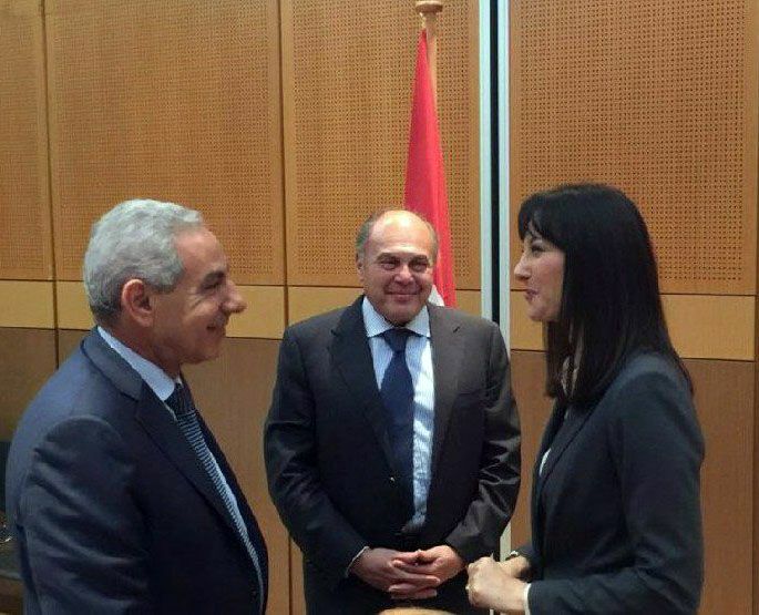 قابيل  يبحث مع وزيرة السياحة اليونانية تشجيع حركة السياحة بين البلدين