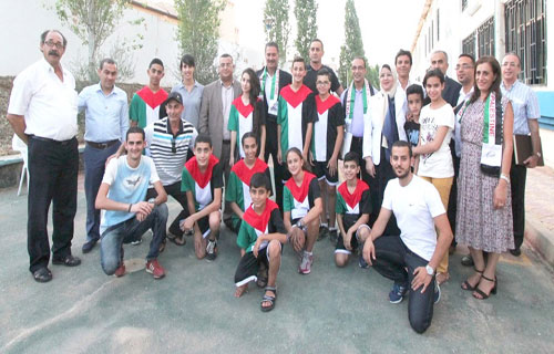 وصول بعثة فلسطين الي القاهرة للمشاركة في البطولة العربية النسخة ”13” للسباحة