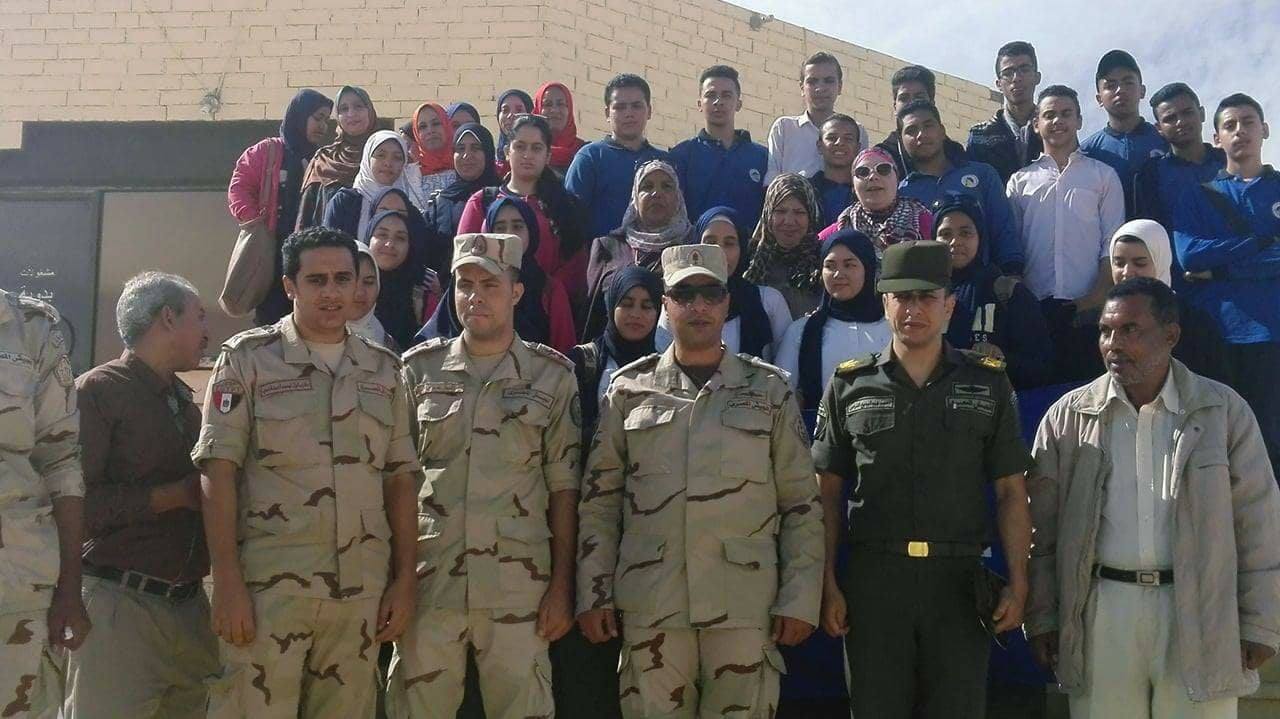 إعلام السويس ينظم رحلة ميدانية للنقطة الحصينة بعيون موسى