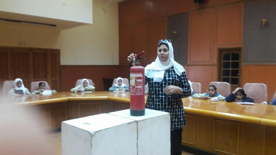 ندوة توعوية عن الحماية المدنية واخطار الحريق بثقافة برج العرب
