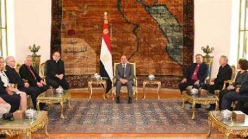 رسائل السيسي لقيادات الطوائف الإنجيلية في يومهم العالمي