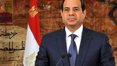 السيسى يعلن حالة الحداد فى البلاد
