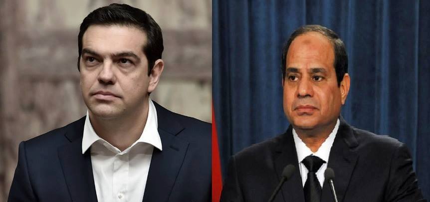 رئيس الوزراء اليونانى يعزى السيسى فى ضحايا الهجوم الارهابى بمسجد الروضة بشمال سيناء