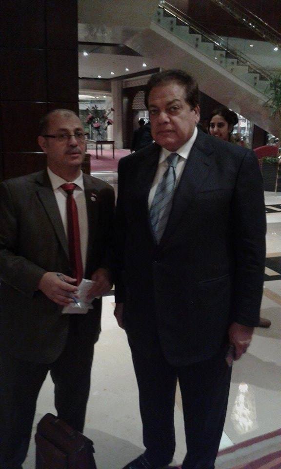 أبو العنين يندد بالحادث الإرهابى ويوقف رشا مجدى 