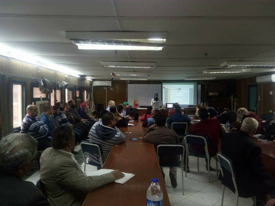 بدء فعاليات اليوم الاول من الدوره التدريبية علي اعمال الترصد والامراض المعدية والتطعيمات بالغربيه