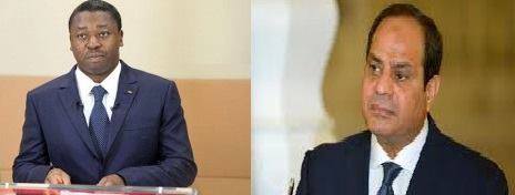 رئيس جمهورية توجو يعزى السيسى فى ضحايا الهجوم الإرهابي