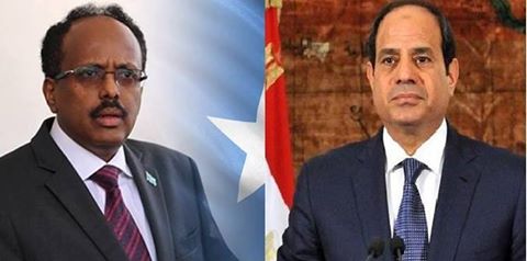 السيسى يتلقى اتصالا من الرئيس الصومالى