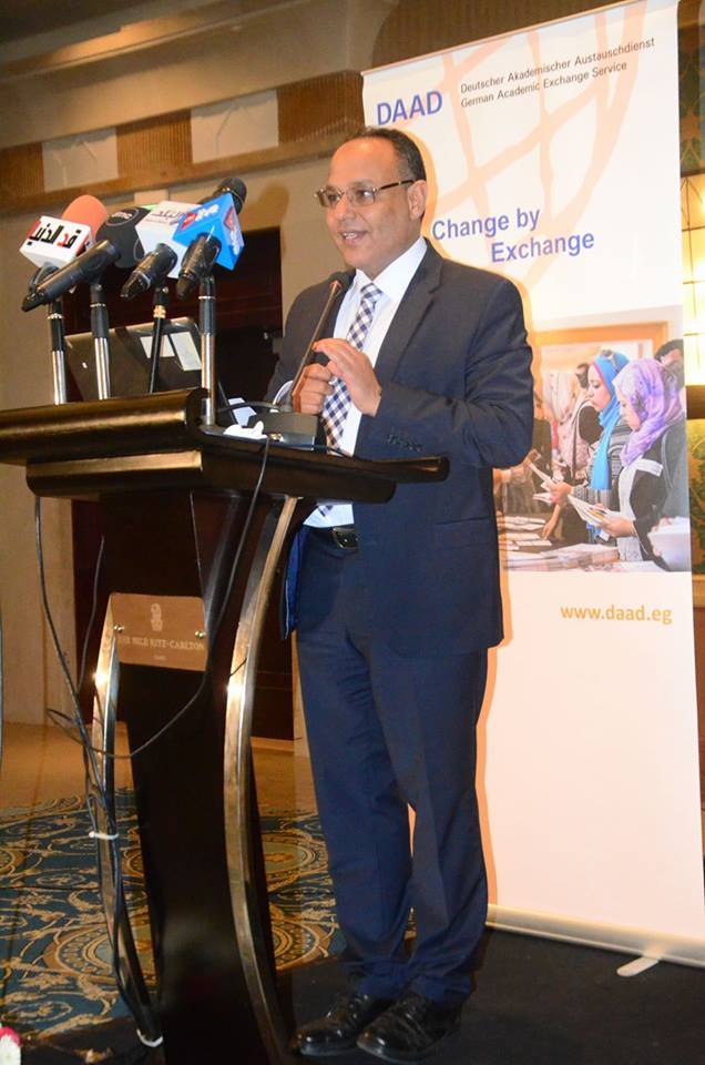 الاحتفال بتدشين المكتب الإقليمي للأكاديمية العربية الألمانية للعلماء الشباب في مصر