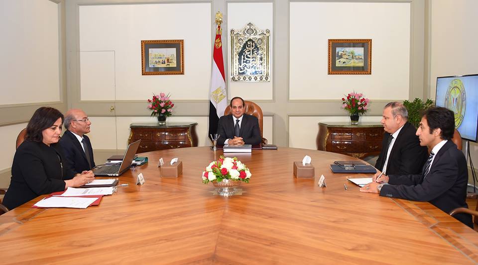 تفاصيل اجتماع السيسي مع وزير الزراعة