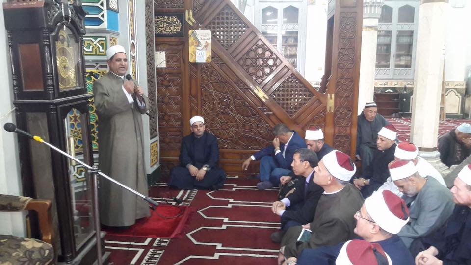 احتفالية كبري بمسجد التوبة بدمنهور بالمولد النبوي الشريف 
