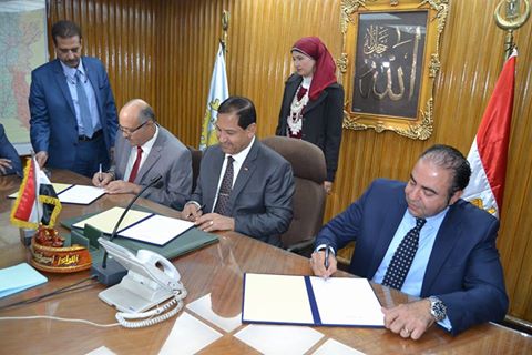 توقيع برتوكول تعاون بين كلية الهندسة جامعة طنطا وشركة فيرن بروجلوبال للاستثمار