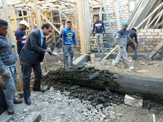 محافظ سوهاج ازاله فوريه لتعدى على الاراضى الزراعيه بالمنشاه