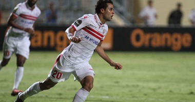 محمد إبراهيم يعود لقائمة الزمالك أمام الرجاء