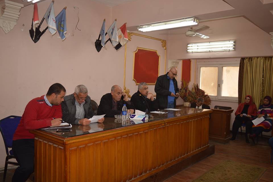 عبد السميع  يعقد المجلس التنفيذى بالديوان العام لرئاسة مركز ومدينة المحلة الكبرى