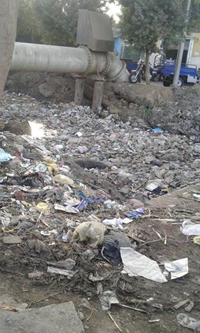 قرية اشمنت تستغيث بالمهندس عمارة وكيل وزارة الري ببني سويف