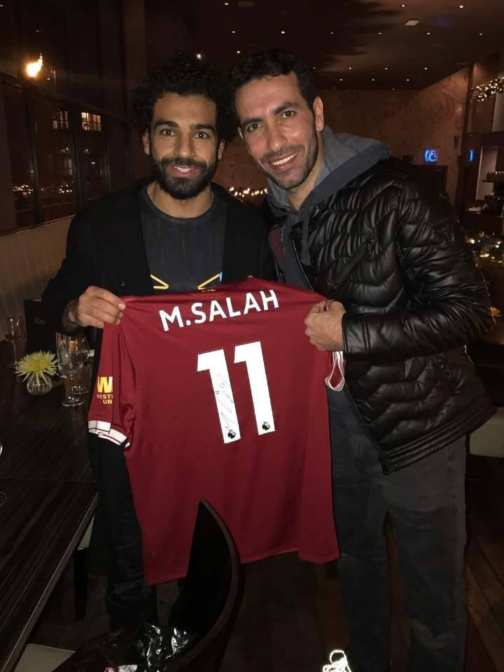 أبوتريكه يهنئ محمد صلاح بجائزة BBC