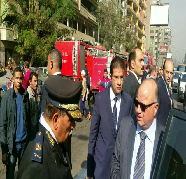 السيطرة على حريق باب الشعرية والنيران امتدت لـ3 عقارات مجاورة