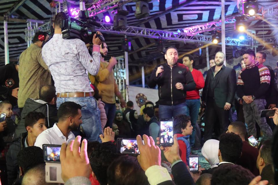 مجد القاسم ومحمد فؤاد وليلي غفران يشعلون حفل تدشين حملة «معك من أجل مصر» بكفر الشيخ