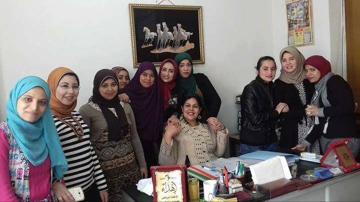 ختام التدريب الميدانى لطالبات الفرقة الرابعة بكلية الآداب قسم إجتماع جامعة المنيا