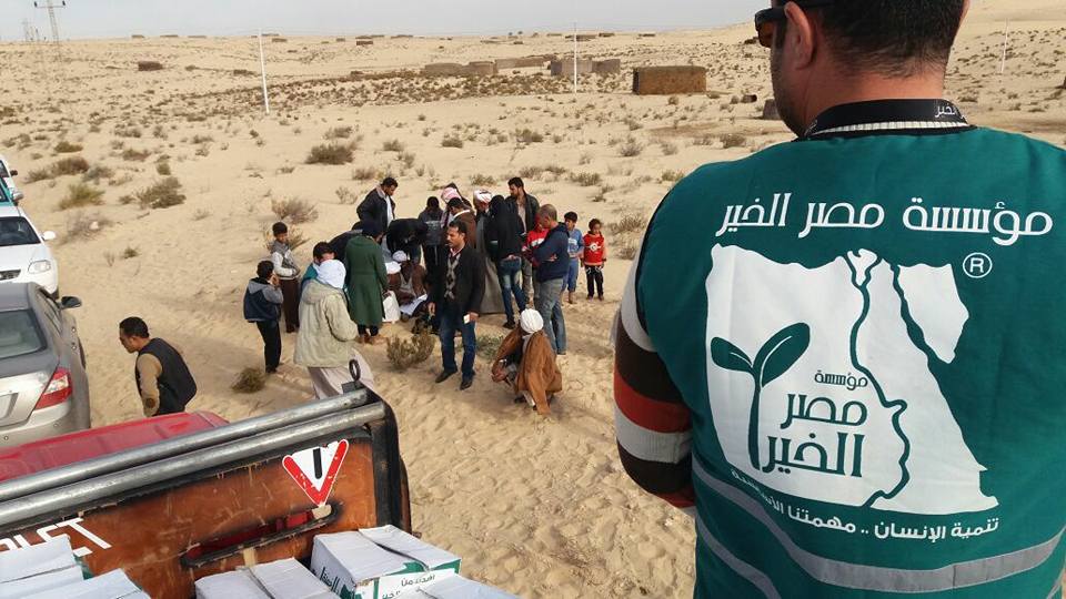 ”مصر الخير” تضع خطط عاجلة لتنمية المستدامة لأهالى منطقة بئر العبد(صور)