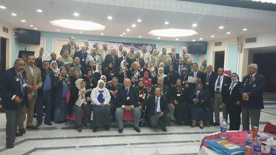 بالصور: رواد كشافة بيلا بكفر الشيخ يشاركون فى المؤتمر الكشفي الـ20 بالجيزة