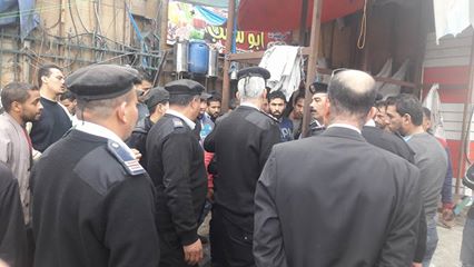 بالصور... حملة ازالة مكبرة بمحطة مصر بالاسكندرية