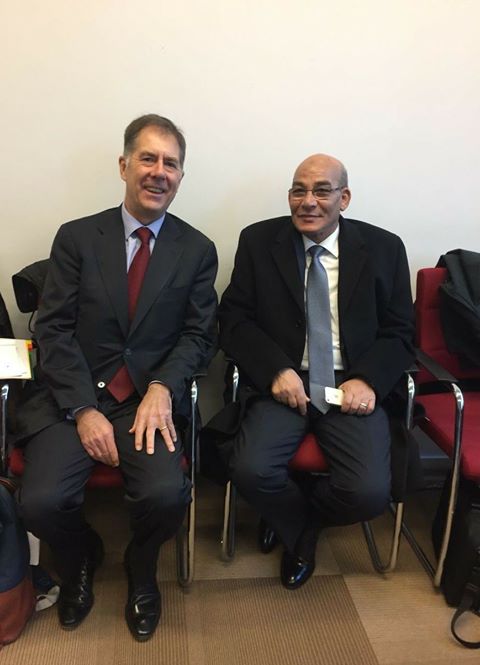 وزير الزراعة يبحث مع مسئولي ”اليوبوف” الاجراءات الخاصة بإستكمال عضوية مصر رسمياً