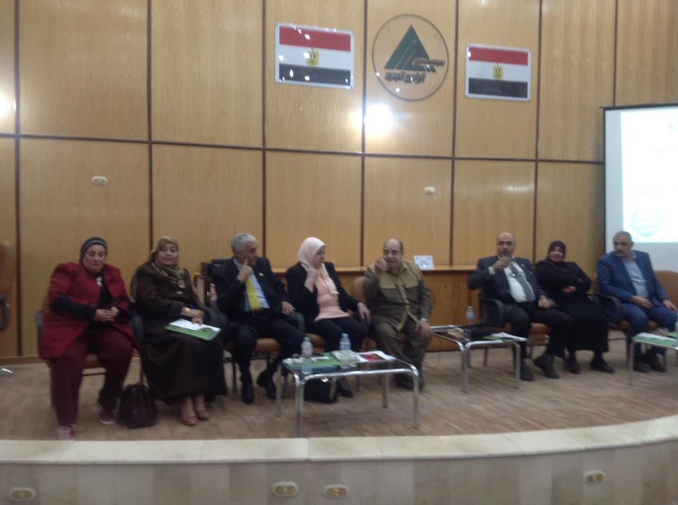 مؤتمر موسع لوفد جمعية البيئة العربية بنقابة مهندسين الوادي الجديد