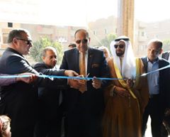 أفتتاح مجمع تنموى بقرية شندويل بالمراغة بحضور محافظ سوهاج ومدير الامن ورئيس جامعة سوهاج