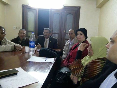 اجتماعات مستمرة لحماة الوطن بالغربية لتطوير الأداء وتحقيق أهداف الحزب