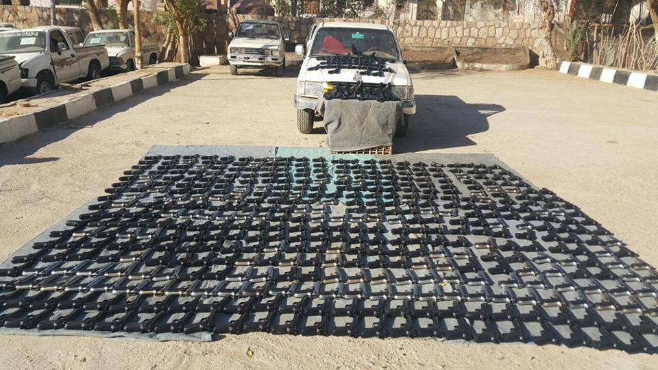 جهود مكثفة لقوات حرس الحدود على مدار 2017 لتأمين حدود الدولة