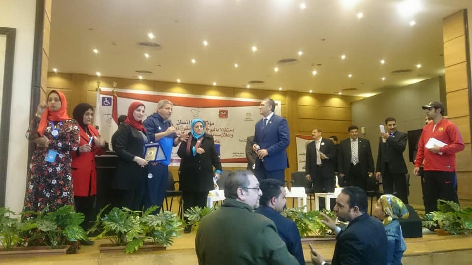 وزير الشباب والرياضة يشهد حفل ختام فعاليات ملتقى الانسانية تحت شعار «كلنا انسان»