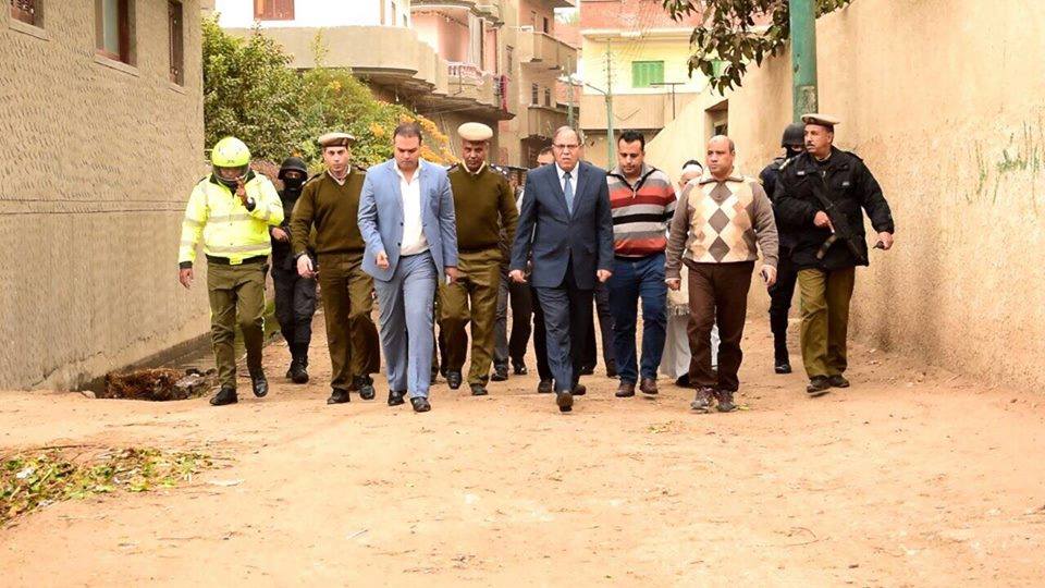 بالصور: مدير أمن كفر الشيخ يتفقد عددًا من الكنائس قبل أعياد الميلاد