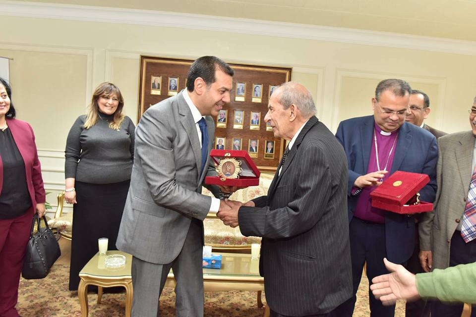 الدسوقي يستقبل رئيس الطائفة الإنجيلية بمصر 