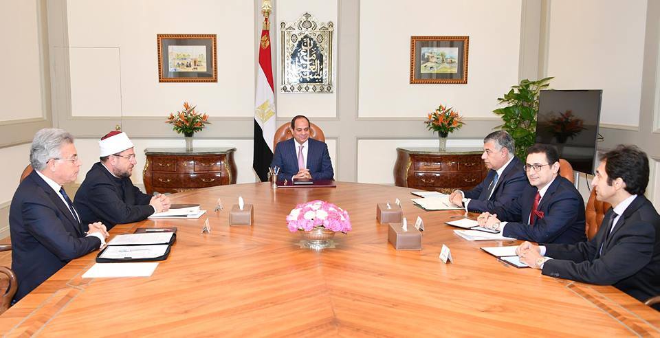 السيسى يوجه بضرورة تحقيق الاستفادة المثلي من أصول وممتلكات الأوقاف