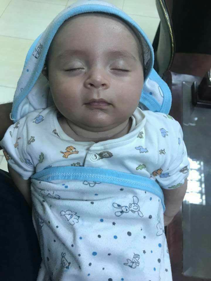 عاجل العثور على طفل رضيع في كفر الشيخ