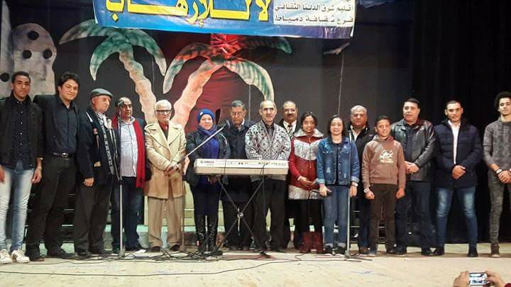 أضواء ثقافة دمياط ترسم البهجة مع بداية العام الجديد