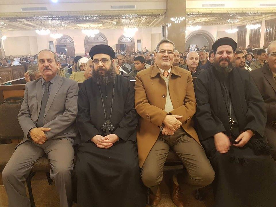رئيس مدينة مغاغة بالمنيا يتفقد الكنائس لمتابعة تأمين اعياد الميلاد