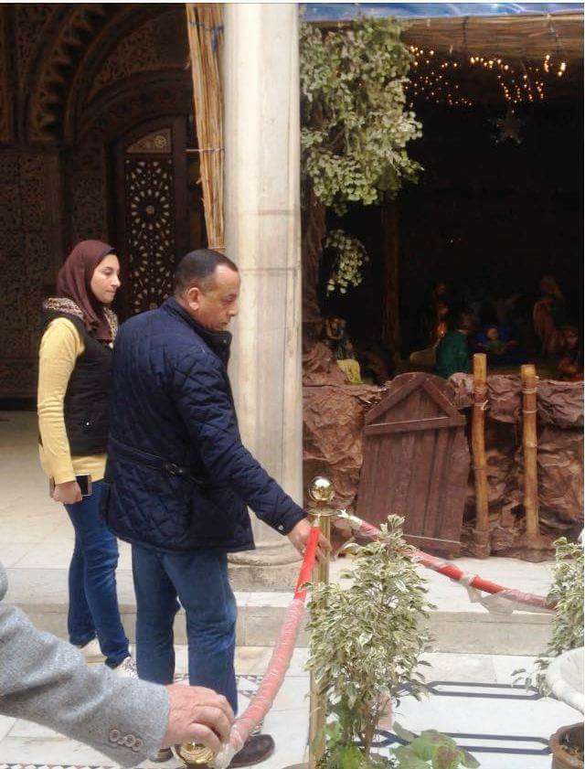 وزير الاثار يتفقد مجمع الاديان بمصر القديمة