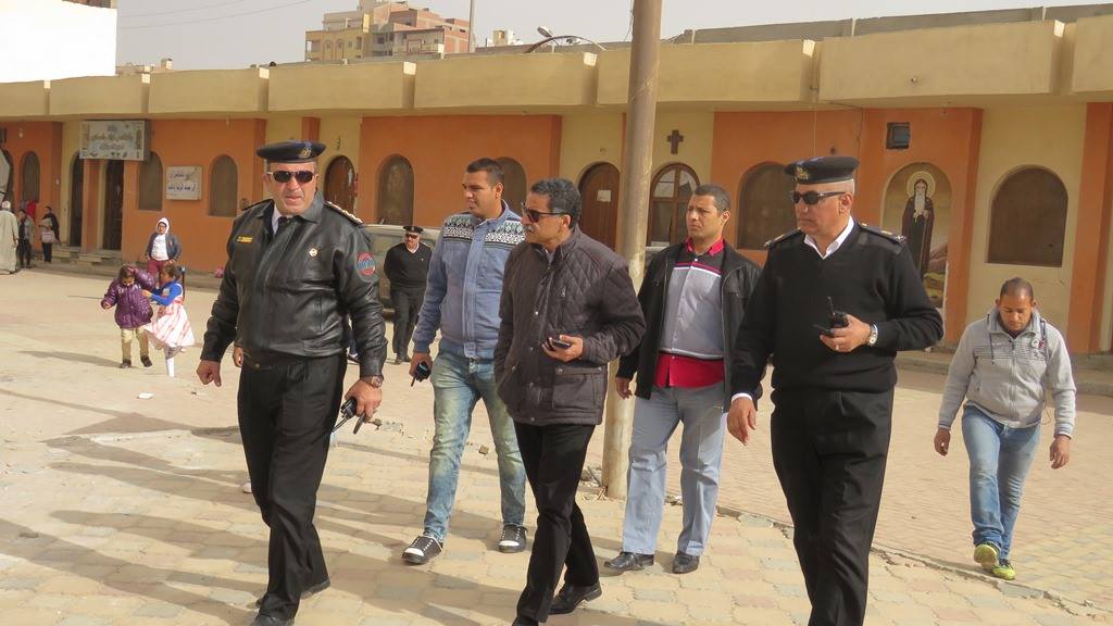 إستمرار جولات السادة مديرى الأمن التفقدية بمختلف المواقع الشرطية