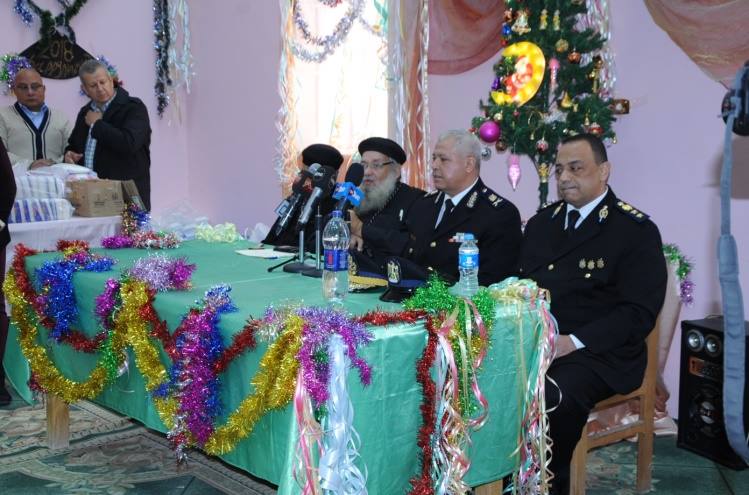 إقامة الصلوات داخل سجن القناطر الخيرية نساء بمناسبة الإحتفال بعيد الميلاد المجيد