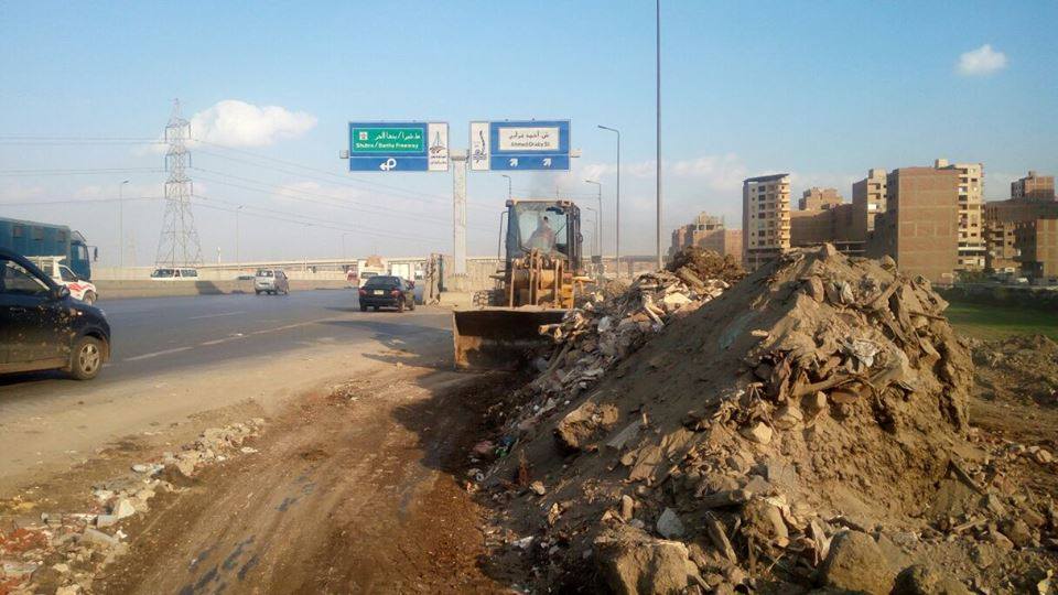تطهير ترع مركز ومدينة قليوب