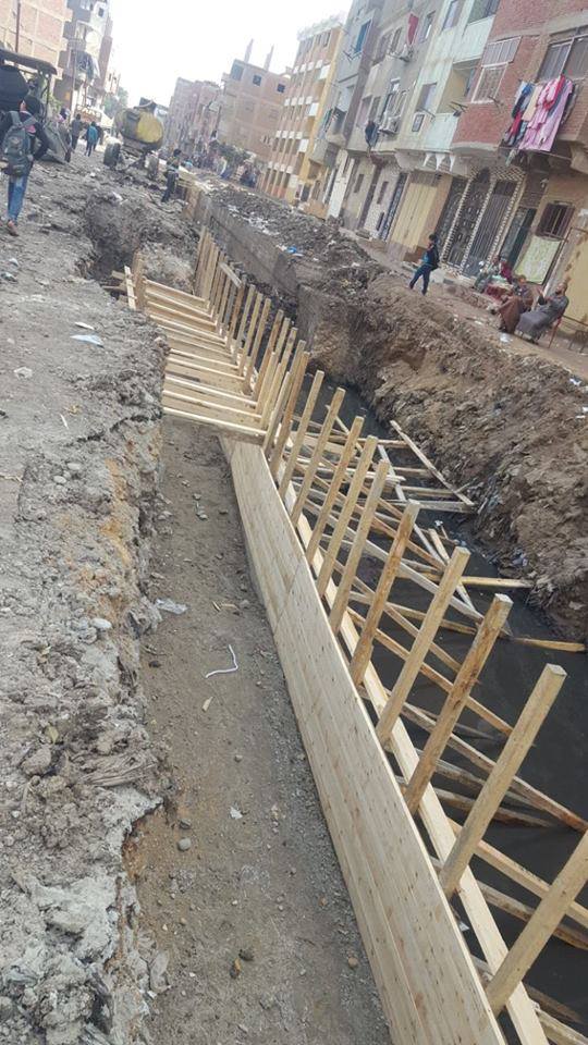 تغطية ترعة الباسوسية بالقناطر الخيرية