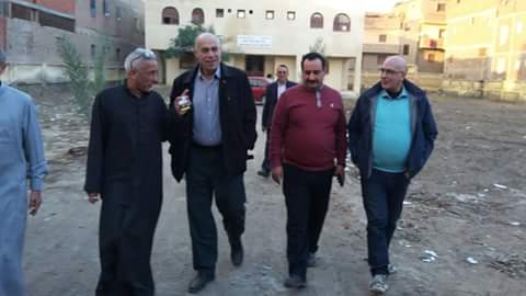 جوله تفقدية من قيادات بالغربية على المشروعات الخدميه الجديده