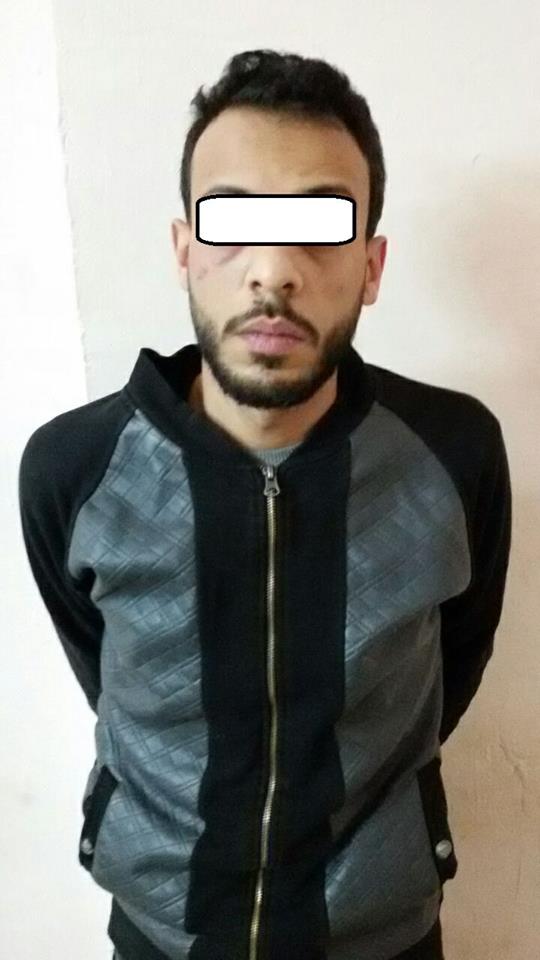 القبض على عاطل أثناء سرقة هاتف محمول بالاكراه بالنزهة